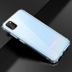 Galaxy A81 (Note 10 Lite) Case Zore Nitro Anti Shock Silicon Colorless