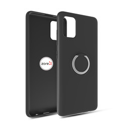 Galaxy A81 (Note 10 Lite) Case Zore Plex Cover Black