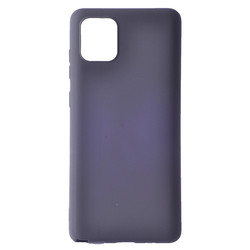 Galaxy A81 (Note 10 Lite) Case Zore Premier Silicon Cover Black