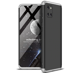 Galaxy A81 (Note 10 Lite) Kılıf Zore Ays Kapak Siyah-Gri