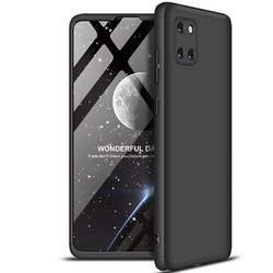 Galaxy A81 (Note 10 Lite) Kılıf Zore Ays Kapak Siyah