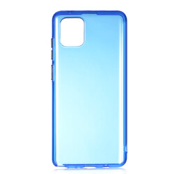 Galaxy A81 (Note 10 Lite) Kılıf Zore Bistro Kapak Mavi