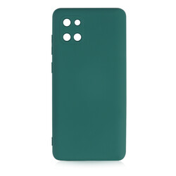 Galaxy A81 (Note 10 Lite) Kılıf Zore Mara Lansman Kapak Koyu Yeşil