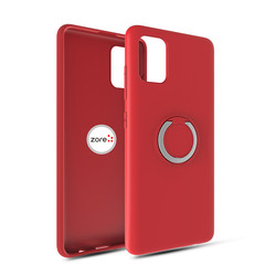 Galaxy A91 (S10 Lite) Case Zore Plex Cover Red