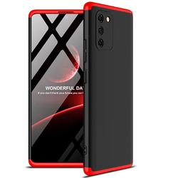 Galaxy A91 (S10 Lite) Case Zore Ays Cover Black-Red