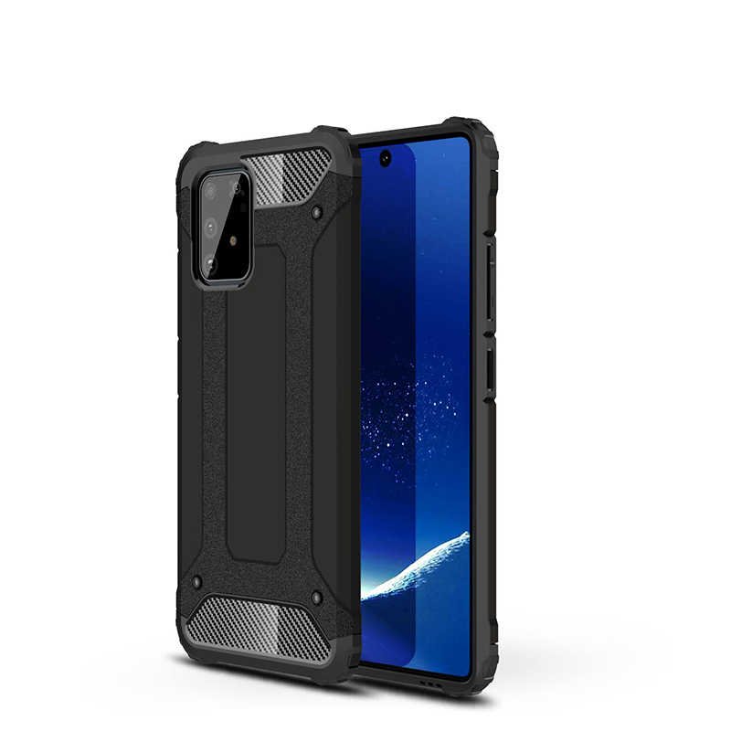 Galaxy A91 (S10 Lite) Case Zore Crash Silicon Cover - 8