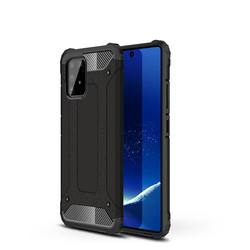 Galaxy A91 (S10 Lite) Case Zore Crash Silicon Cover Black