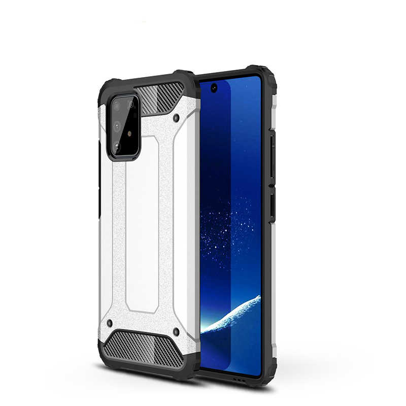 Galaxy A91 (S10 Lite) Case Zore Crash Silicon Cover - 13