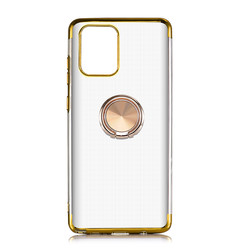 Galaxy A91 (S10 Lite) Case Zore Gess Silicon Gold