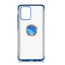 Galaxy A91 (S10 Lite) Case Zore Gess Silicon Blue
