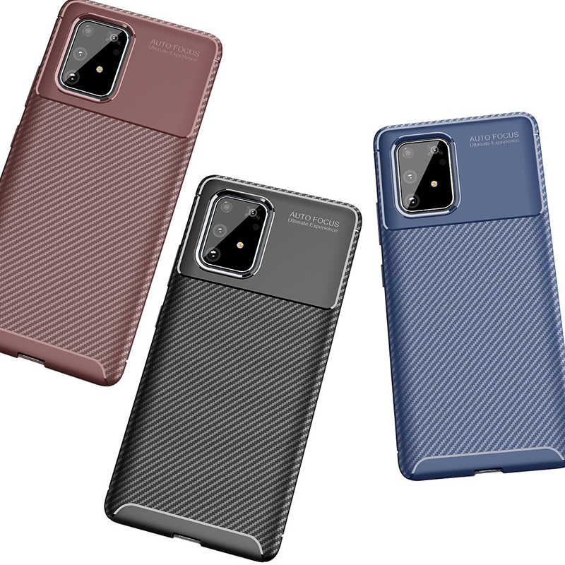 Galaxy A91 (S10 Lite) Case Zore Negro Silicon Cover - 10
