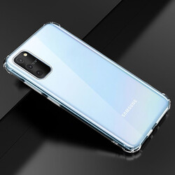 Galaxy A91 (S10 Lite) Case Zore Nitro Anti Shock Silicon Colorless