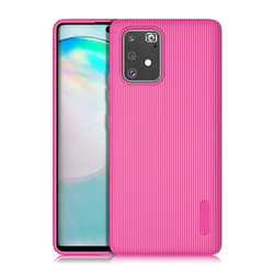 Galaxy A91 (S10 Lite) Case Zore Tio Silicon Dark Pink