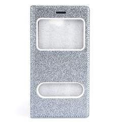 Galaxy C5 Case Zore Simli Dolce Cover Case Silver