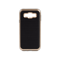 Galaxy E5 Case Zore İnfinity Motomo Cover Gold