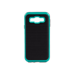 Galaxy E5 Case Zore İnfinity Motomo Cover Turquoise