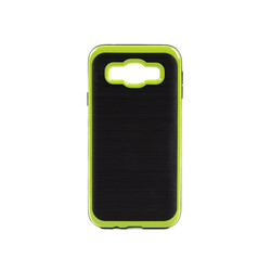 Galaxy E5 Kılıf Zore İnfinity Motomo Kapak Yeşil