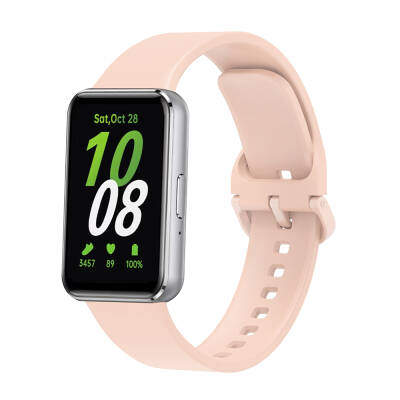 Galaxy Fit 3 Silicone Band Zore KRD-110 Strap Pink