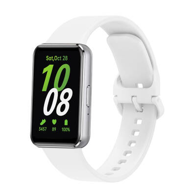 Galaxy Fit 3 Silicone Band Zore KRD-110 Strap White