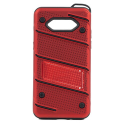 Galaxy Grand Prime G530 Case Zore Iron Cover Red