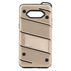 Galaxy Grand Prime G530 Case Zore Iron Cover Gold