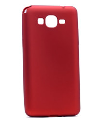 Galaxy Grand Prime G530 Kılıf Zore Premier Silikon Kapak Kırmızı