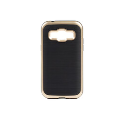 Galaxy J1 Case Zore İnfinity Motomo Cover Gold