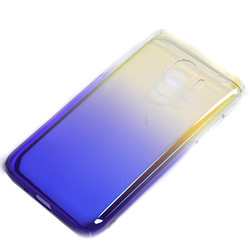 Galaxy J2 Pro 2018 Case Zore Renkli Transparan Cover Purple