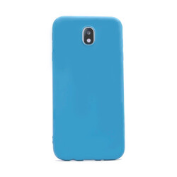 Galaxy J330 Pro Case Zore Premier Silicon Cover Blue
