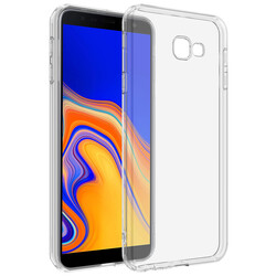 Galaxy J4 Plus Case Zore Super Silicone Cover Colorless