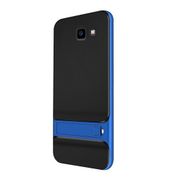 Galaxy J4 Plus Kılıf Zore Standlı Verus Kapak Mavi
