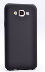 Galaxy J5 Kılıf Zore Premier Silikon Kapak Siyah