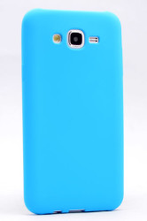Galaxy J5 Kılıf Zore Premier Silikon Kapak Mavi