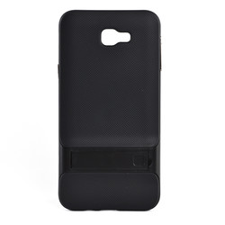 Galaxy J5 Prime Case Zore Stand Verus Cover Black
