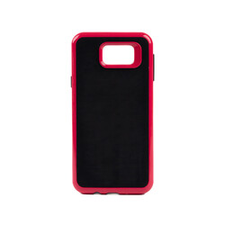 Galaxy J5 Prime Case Zore İnfinity Motomo Cover Dark Pink
