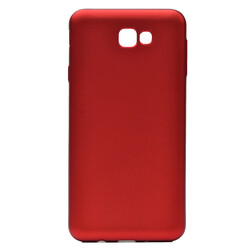 Galaxy J5 Prime Kılıf Zore Premier Silikon Kapak Kırmızı