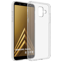 Galaxy J6 Plus Case Zore Super Silicone Cover Colorless