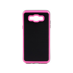 Galaxy J7 2016 Case Zore İnfinity Motomo Cover Dark Pink