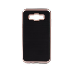 Galaxy J7 Case Zore İnfinity Motomo Cover Rose Gold