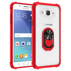 Galaxy J7 Case Zore Mola Cover Red