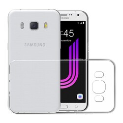 Galaxy J7 Case Zore Süper Silikon Cover Colorless