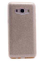 Galaxy J7 Core Case Zore Shining Silicone Gold