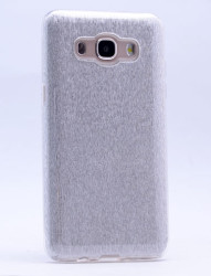 Galaxy J7 Core Case Zore Shining Silicone Silver