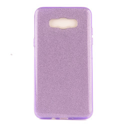 Galaxy J7 Core Case Zore Shining Silicone Purple