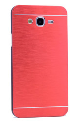 Galaxy J7 Kılıf Zore New Motomo Kapak Kırmızı