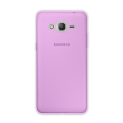 Galaxy J7 Max Kılıf Zore Ultra İnce Silikon Kapak 0.2 mm Pembe