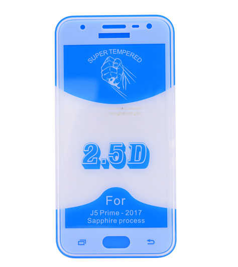 Galaxy J7 Prime Zore Az Eğimli Full Yapışkanlı Cam - 4