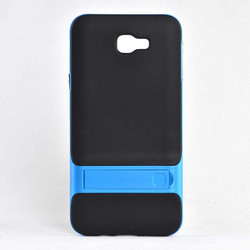Galaxy J7 Prime Case Zore Stand Verus Cover Blue