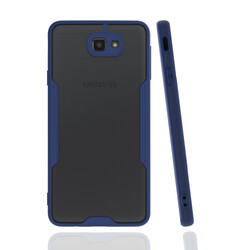 Galaxy J7 Prime Case Zore Parfe Cover Navy blue