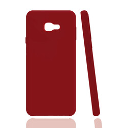 Galaxy J7 Prime Kılıf Zore Biye Silikon Kırmızı